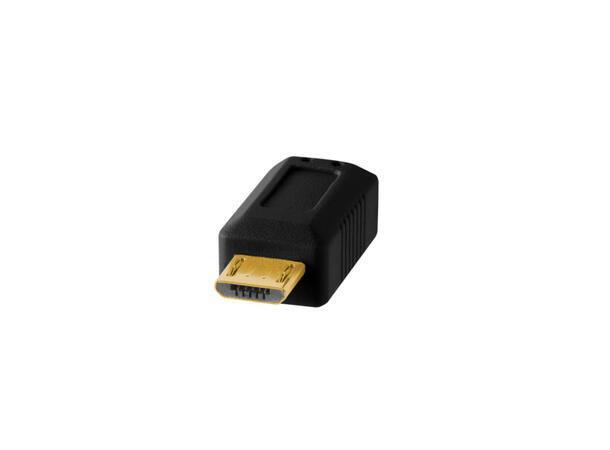 TetherPro USB 2.0 Male to Micro-B 5-pin Black 4.6m 